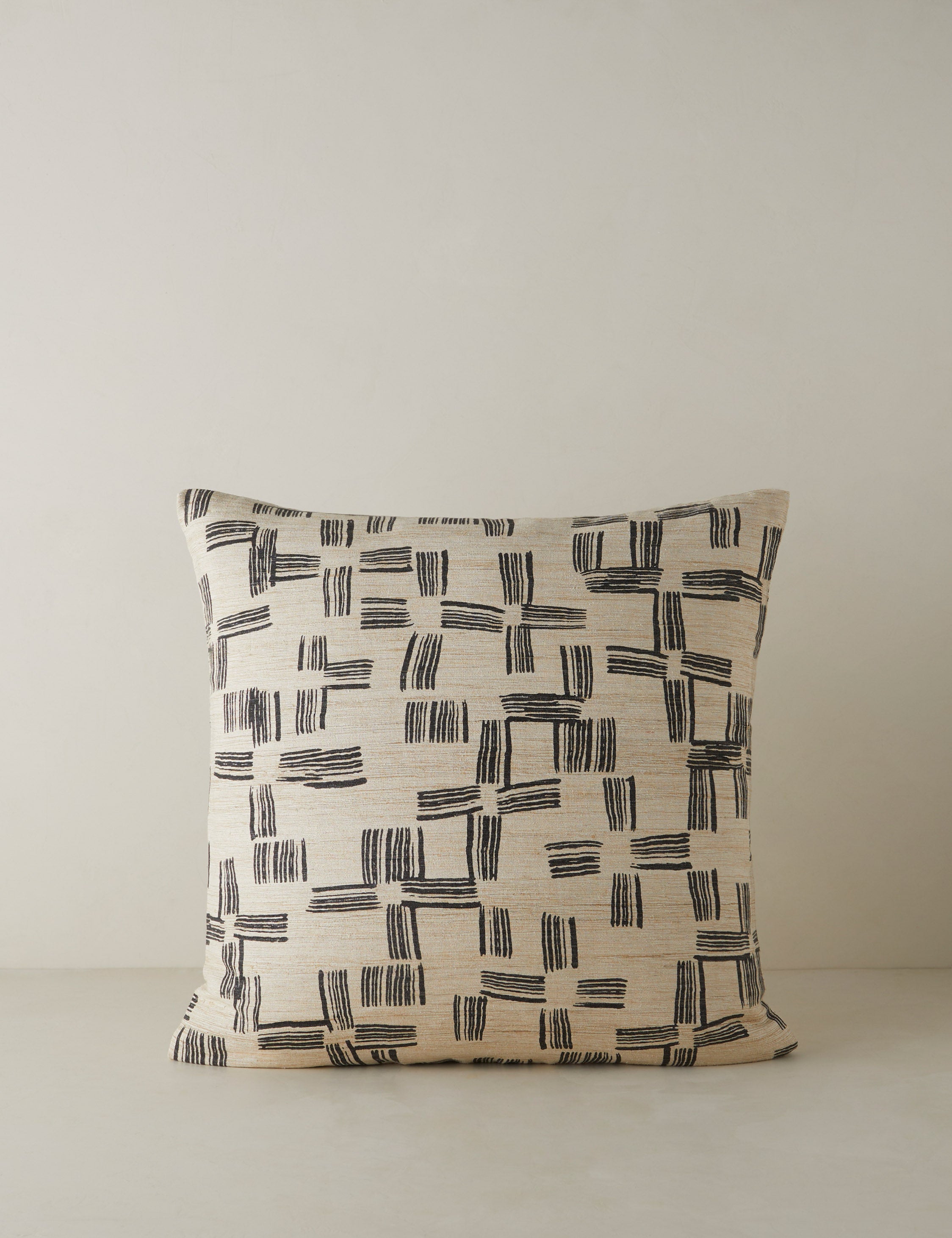 Crossmarks Silk Pillow