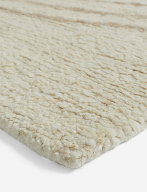Currents Hand-Knotted Wool Rug Swatch by Elan Byrd