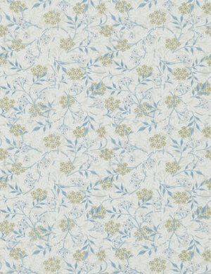 Jasmine Wallpaper by Morris & Co. Swatch, Blue