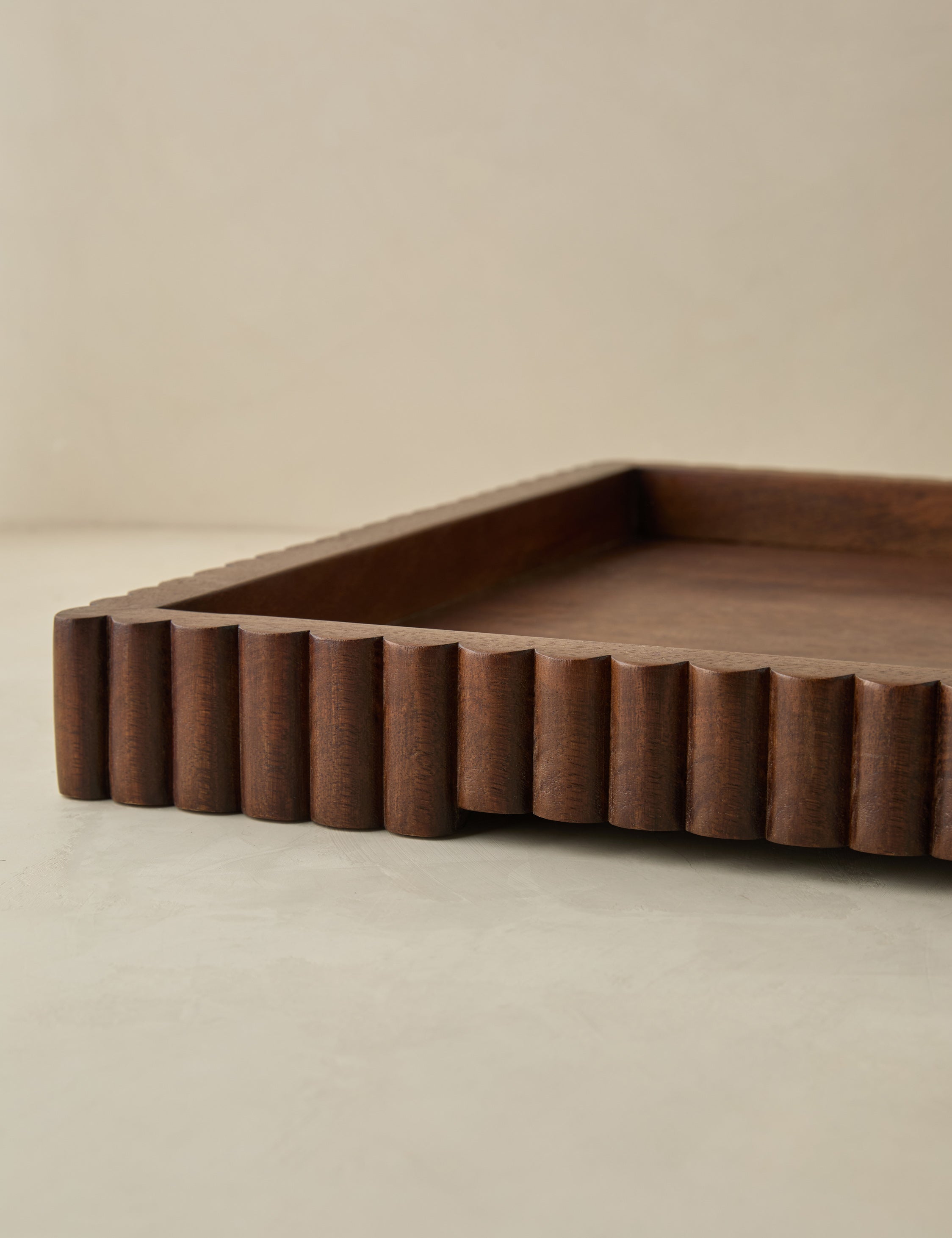 Dryden Rectangle Fluted Tray