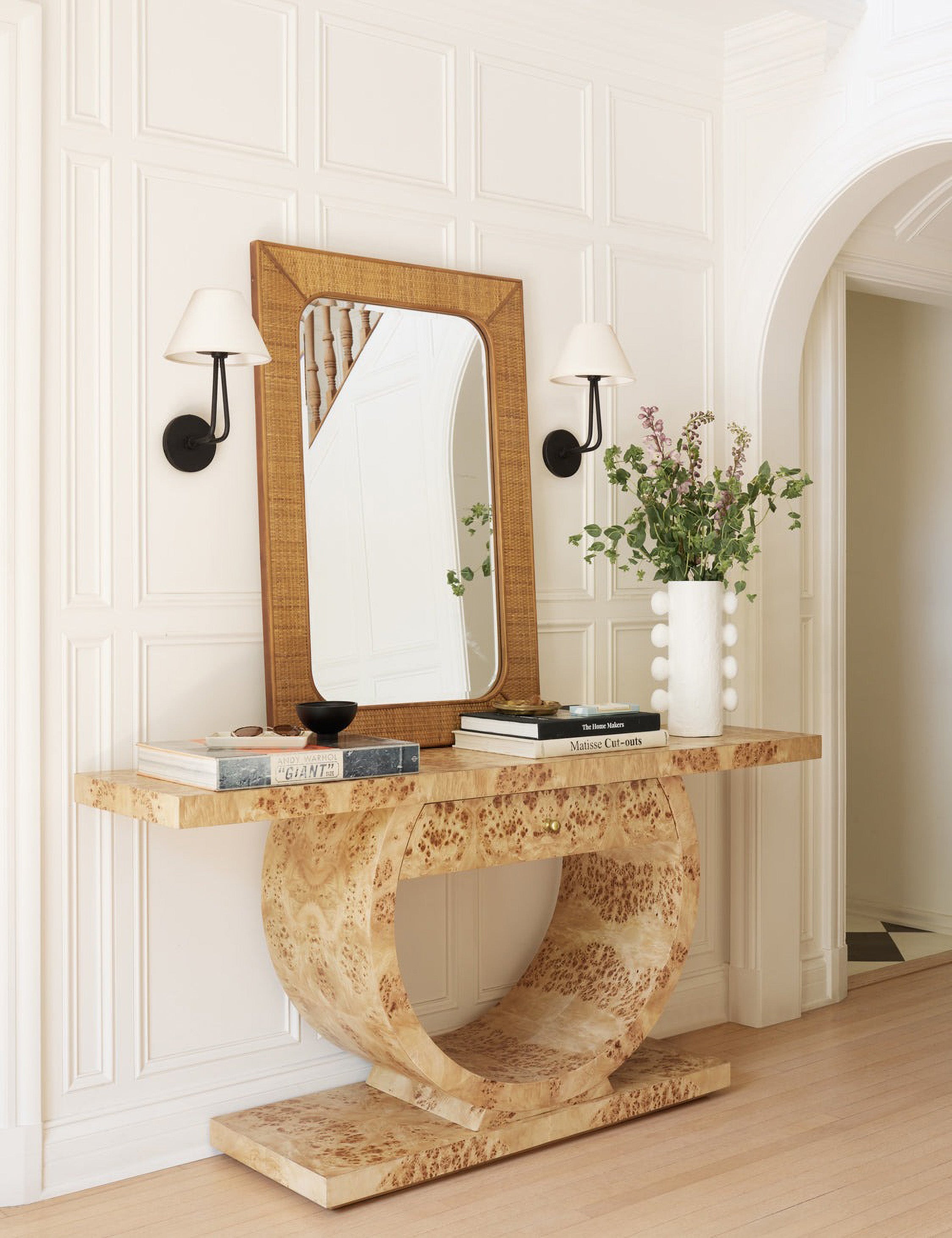 Ferdinand Rattan Wall Mirror