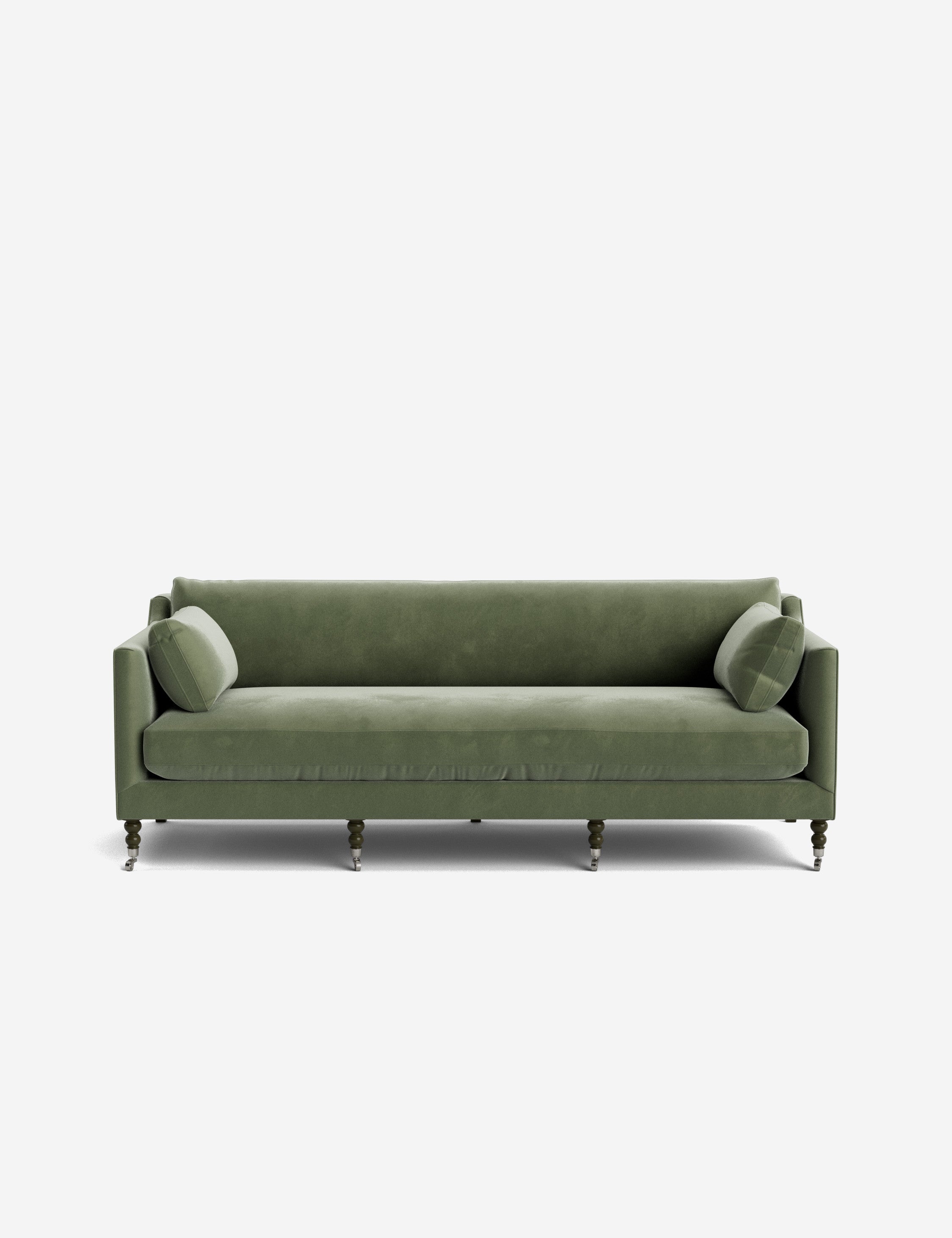 #color::moss-luxe-velvet #leg-finish::chocolate-and-pewter #size::90-W