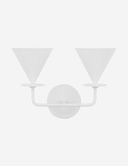 Cornet Double Sconce by Christiane Lemieux