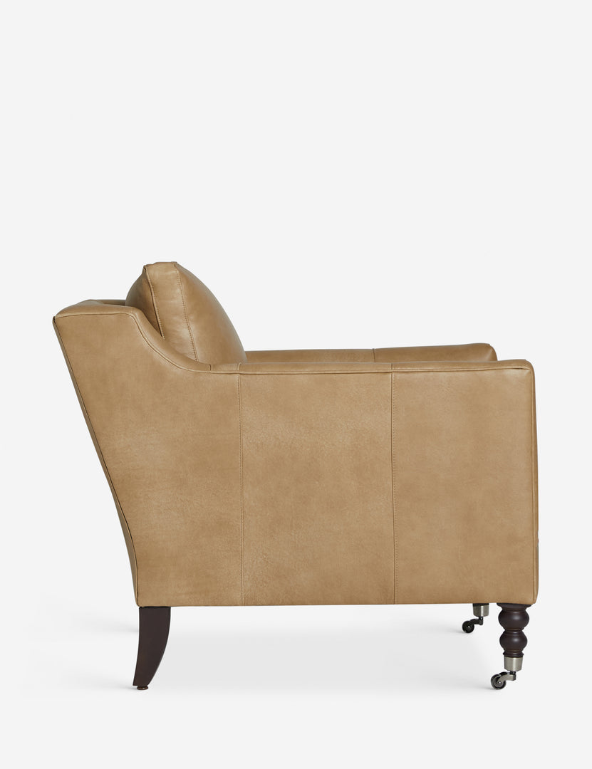 #color::butterscotch-leather #leg-finish::chocolate-and-pewter