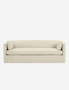 Open Box: Fabienne Slipcover Sofa, Natural / 90"W