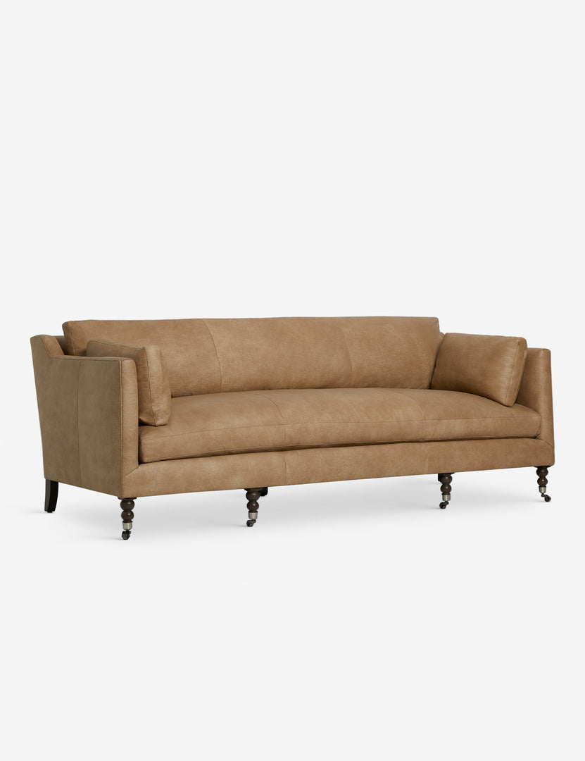 Fabienne Leather Sofa