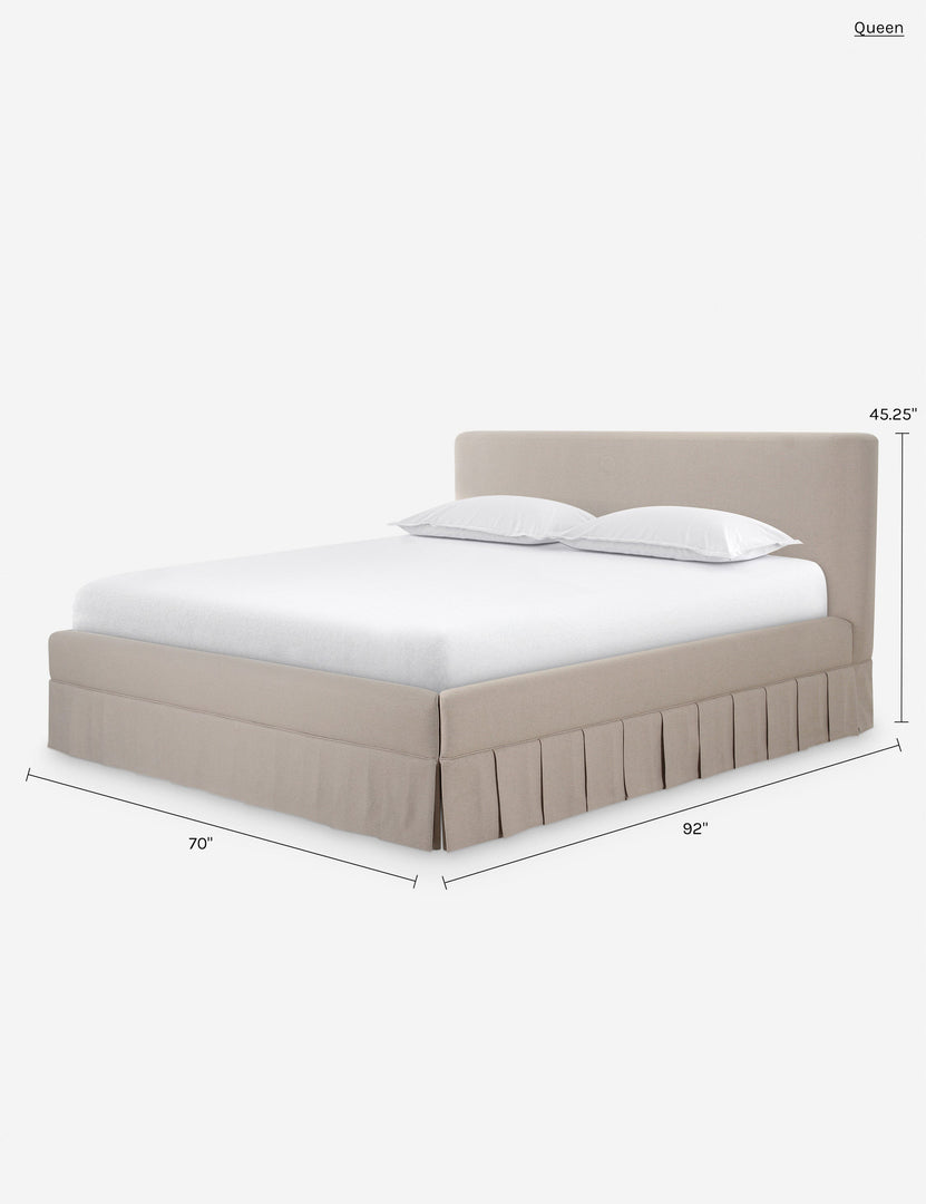 #size::queen #color::beige #color::brown