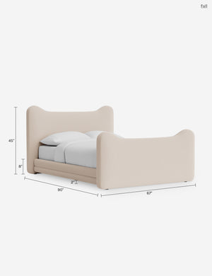 Briar Platform Bed by Sarah Sherman Samuel : Fern Stripe / Queen