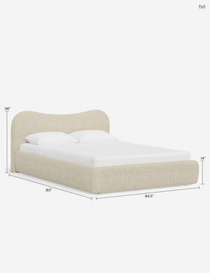 Gladys Platform Bed by Sarah Sherman Samuel : Blue Garden Walk / Twin