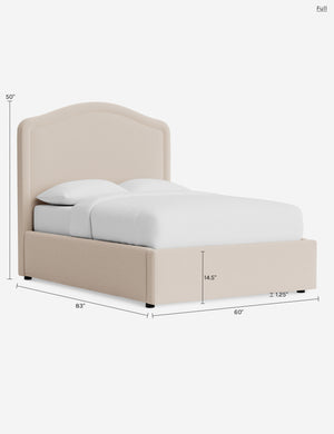 Hollins Storage Bed : Sky Blue Classic Velvet / Twin