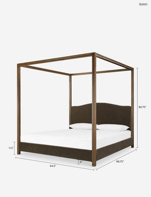Jodie Canopy Bed by Amber Lewis x Four Hands : Olive / King