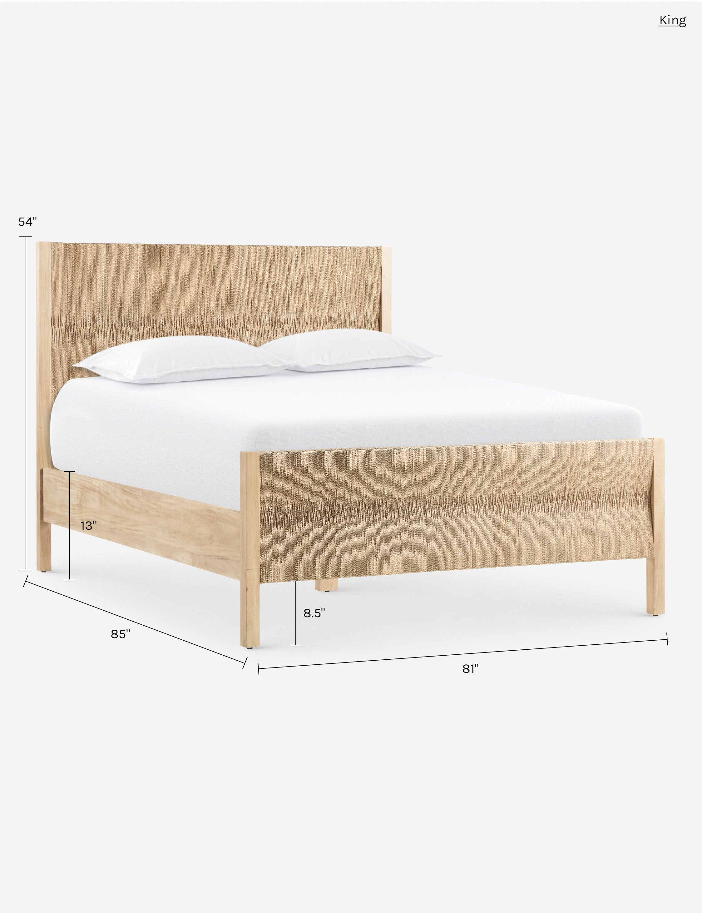 Maritza Platform Bed - Thumbnail 3