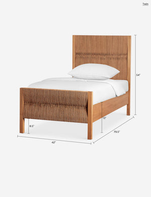 Maritza Platform Bed : Natural / King