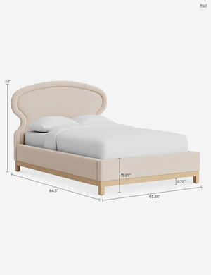 Morecambe Platform Bed by Ginny Macdonald : Sage Linen Weave / King
