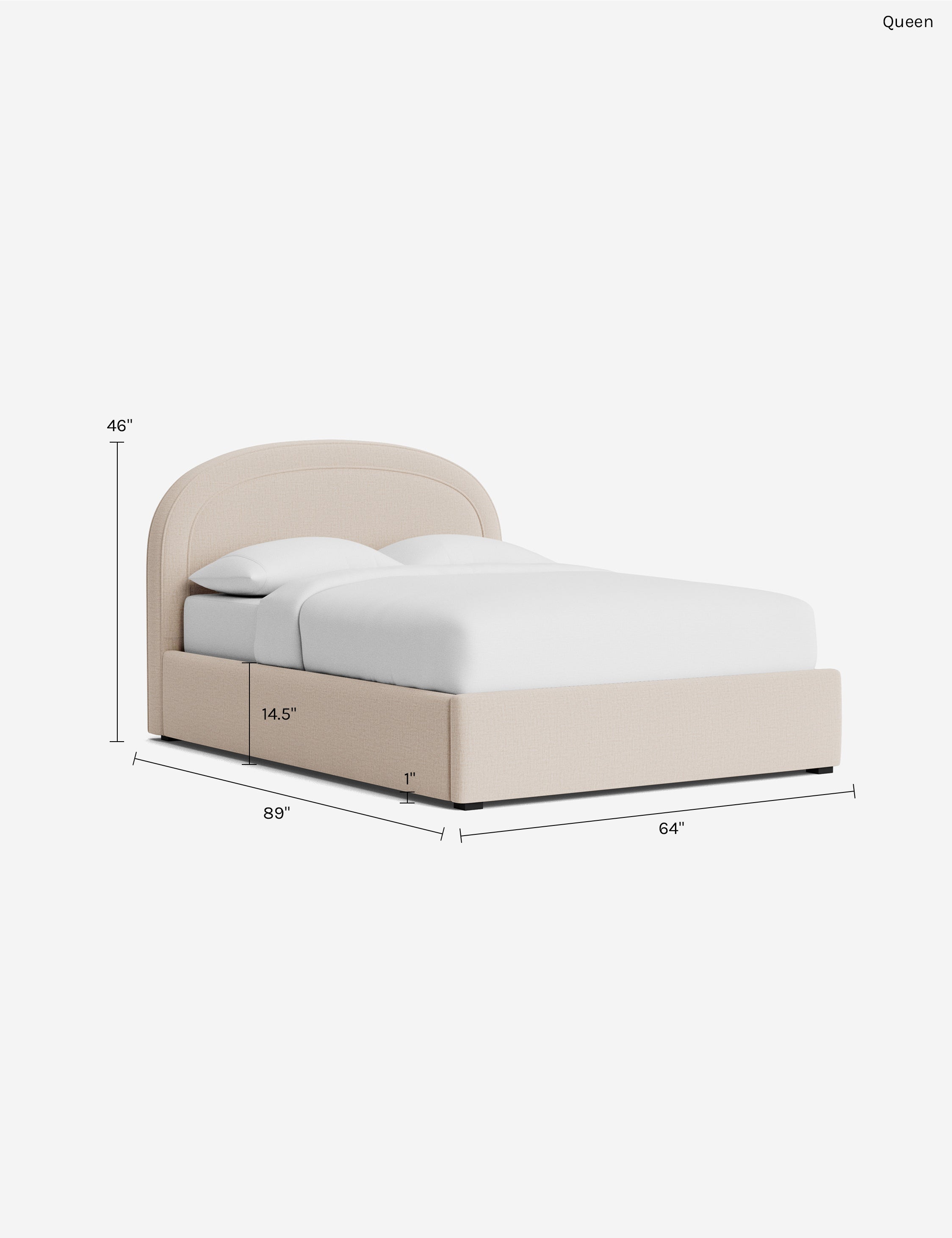 Newbery Platform Bed - Thumbnail 3