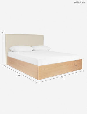 Open Box: Nia Bed, Natural California King
