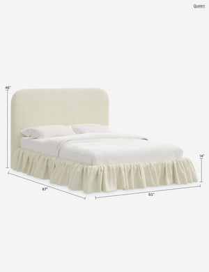 Westmont Platform Bed : Dusty Blue Gingham / Twin