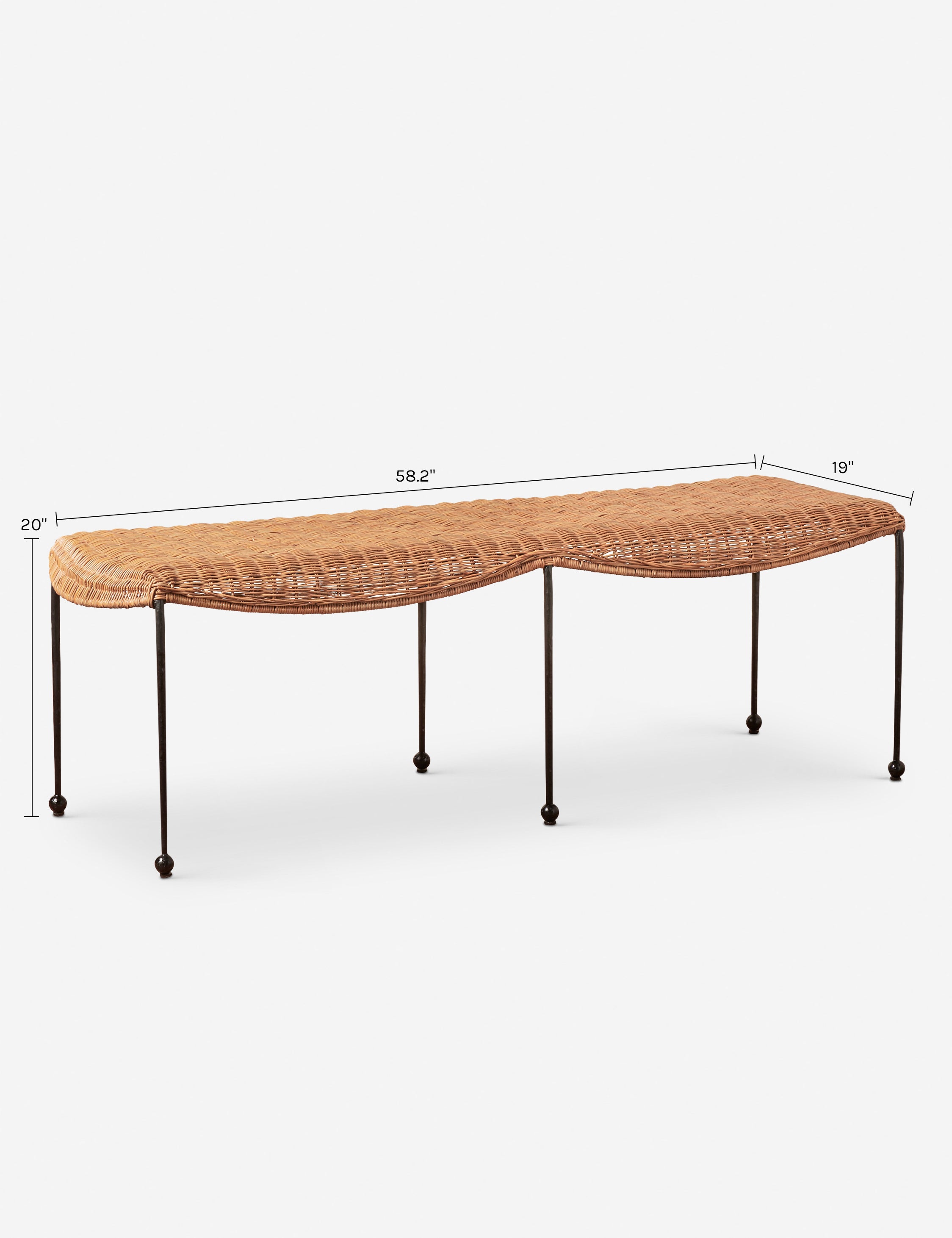 Bonnet Indoor / Outdoor Bench - Thumbnail 4