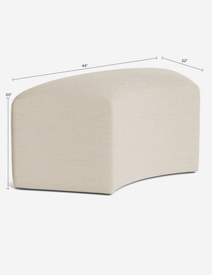 Colm Bench : Seaglass Vintage Velvet