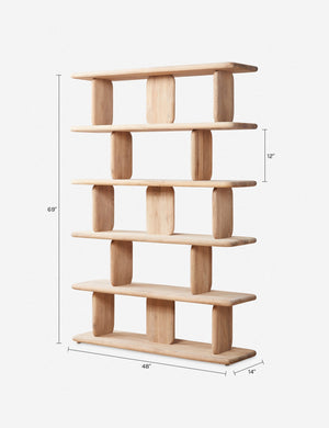 Nera Bookcase : Natural