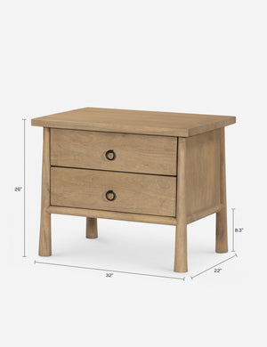 Canfield Nightstand : Natural