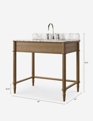 Delancey Washstand : Washed Oak