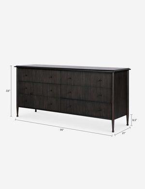 Eloise Dresser by Amber Lewis x Four Hands : Smoked Black