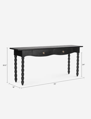 Foxton Console Table : Brown