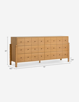 Hawser 6-Drawer Dresser by Sarah Sherman Samuel : Natural