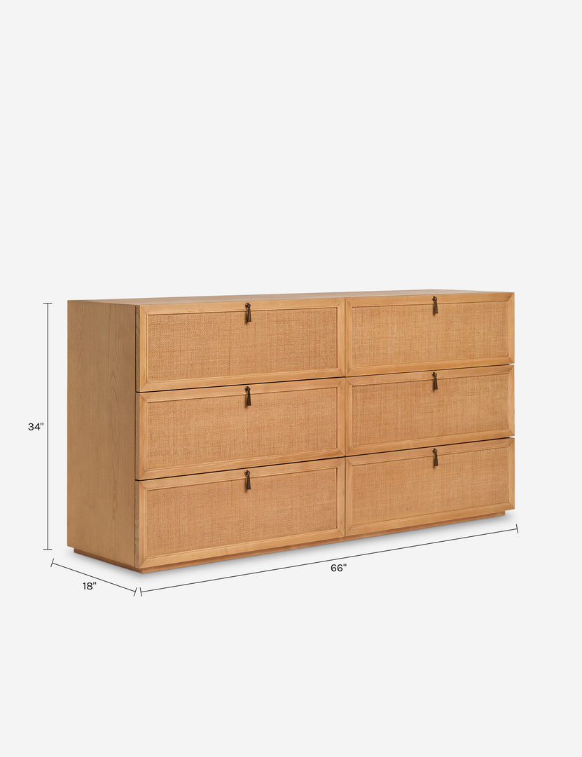 holtzlander 6 drawer dresser Holston 6-Drawer Dresser in Natural