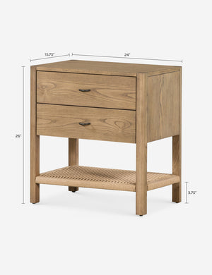Laird Nightstand : Natural