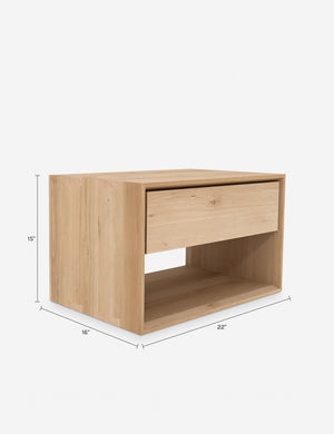 Lark Low Nightstand : Default Title