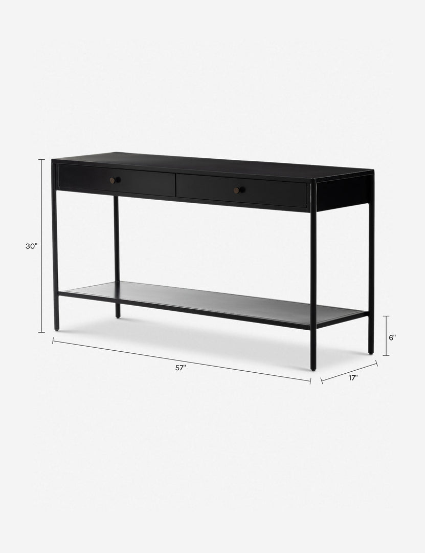 Mathus Storage Console Table