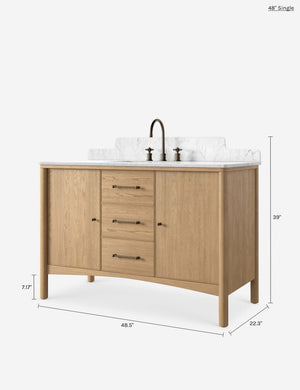 Pennington Bath Vanity : Natural / 48