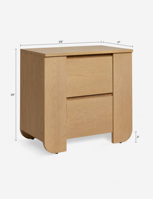 Remy Nightstand by DISC Interiors : Aged Black