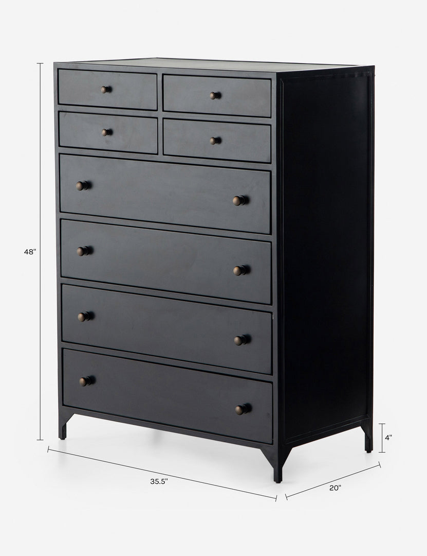 Four Hands Belmont 8 Drawer Tall Dresser Four Hands Belmont 8 Drawer Tall Dresser