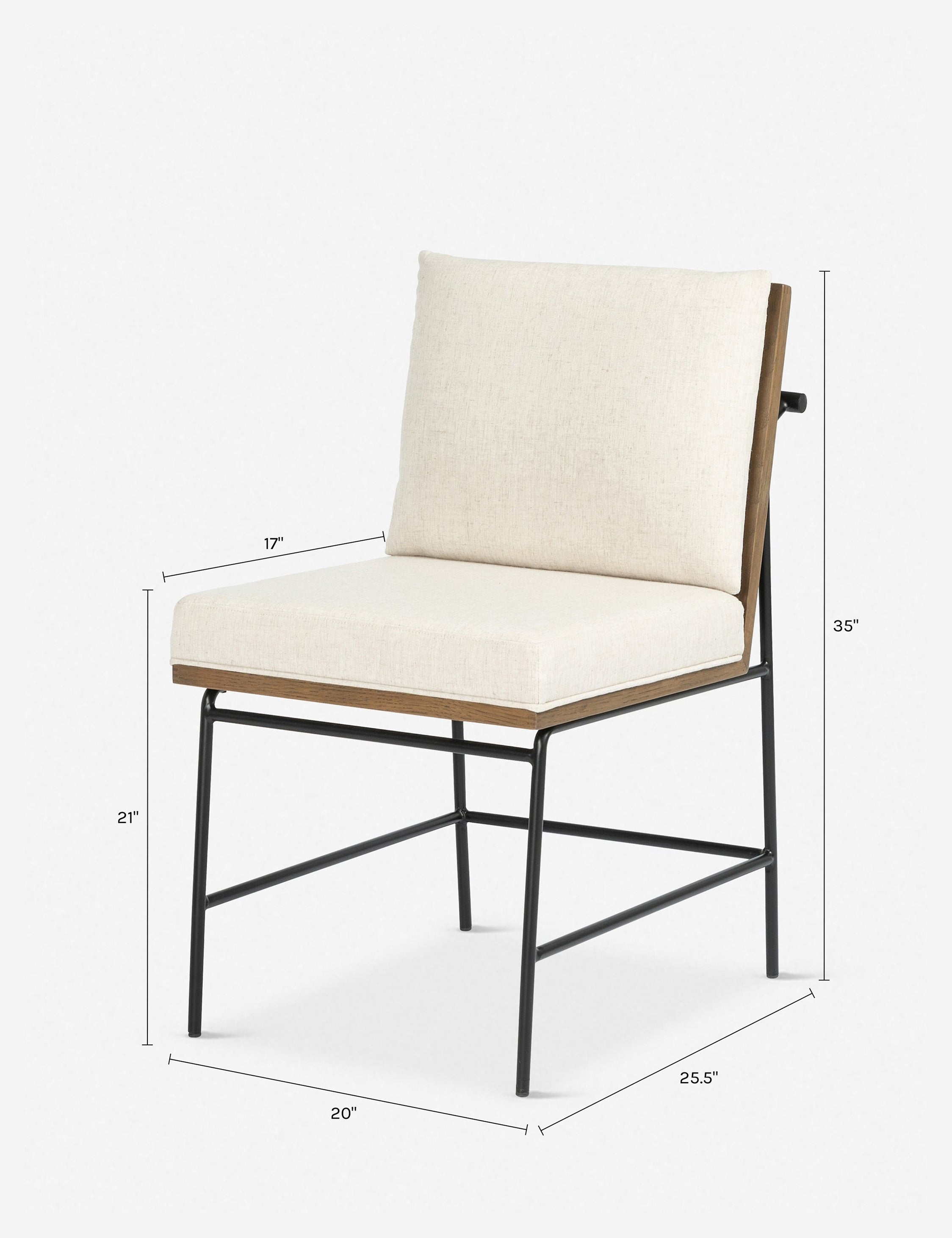 Lulu and Georgia Adrien Dining Chair - Thumbnail 5