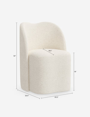 Bedell Dining Chair : Caramel Vintage Velvet