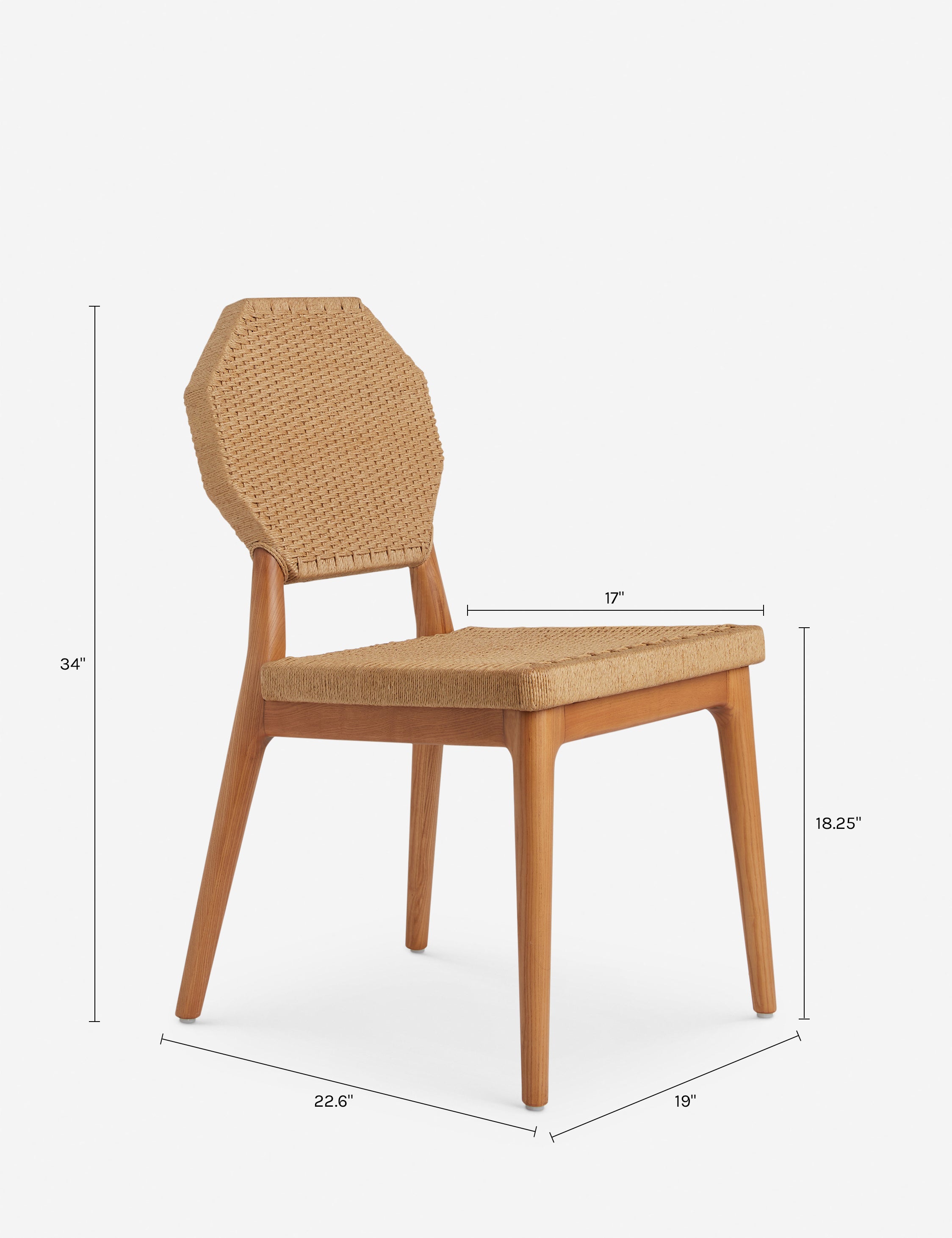 Lulu and Georgia Damia Dining Chair - Thumbnail 4