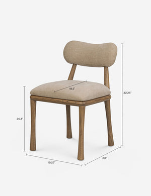 Juna Dining Chair by Amber Lewis x Four Hands : Ochre