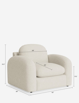 Neve Accent Chair by Aimee Song : Balsam Classic Velvet