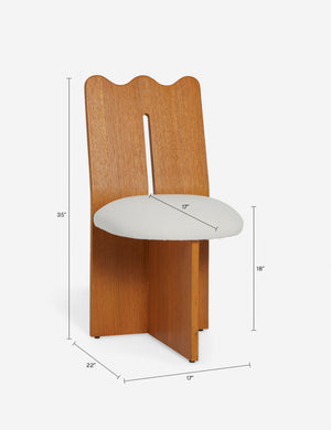 Ripple Dining Chair by Sarah Sherman Samuel : Honey Oak