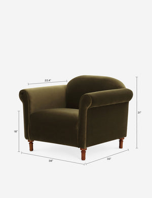 Rosati Accent Chair : Olive