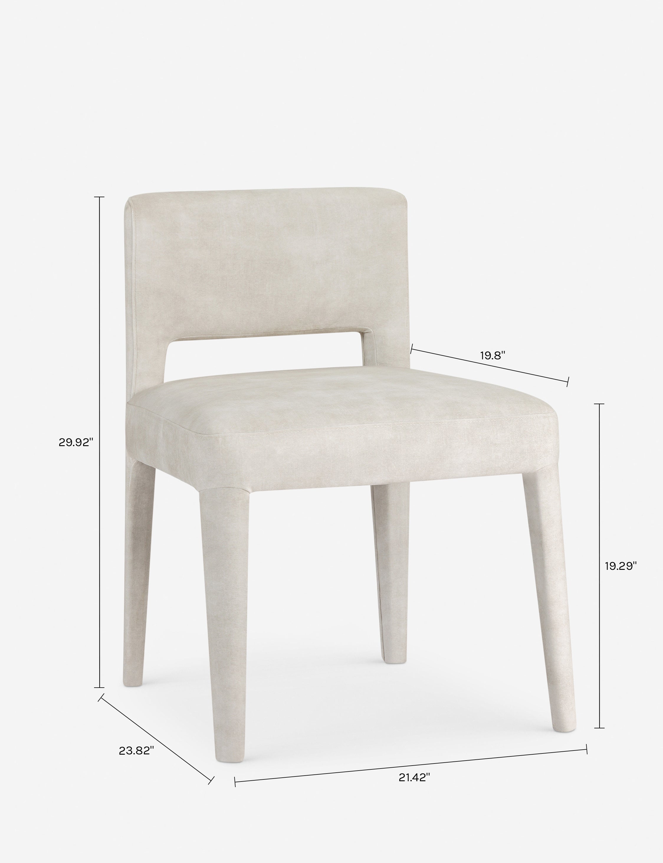 Lulu and Georgia Velez Dining Chair - Thumbnail 4