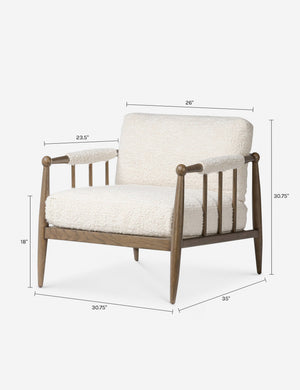 Warren  Accent Chair by Amber Lewis x Four Hands : Sienna