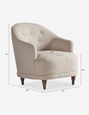 Whitford Accent Chair : Sand