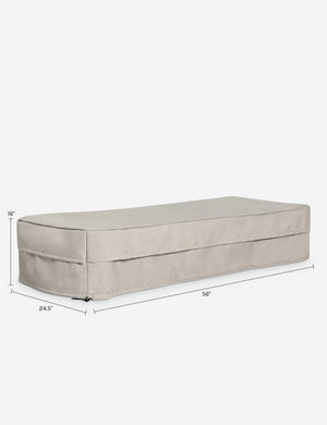 Gally Coffee Table Outdoor Furniture Cover : Tan