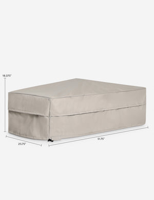 Leni Coffee Table Outdoor Furniture Cover : Tan