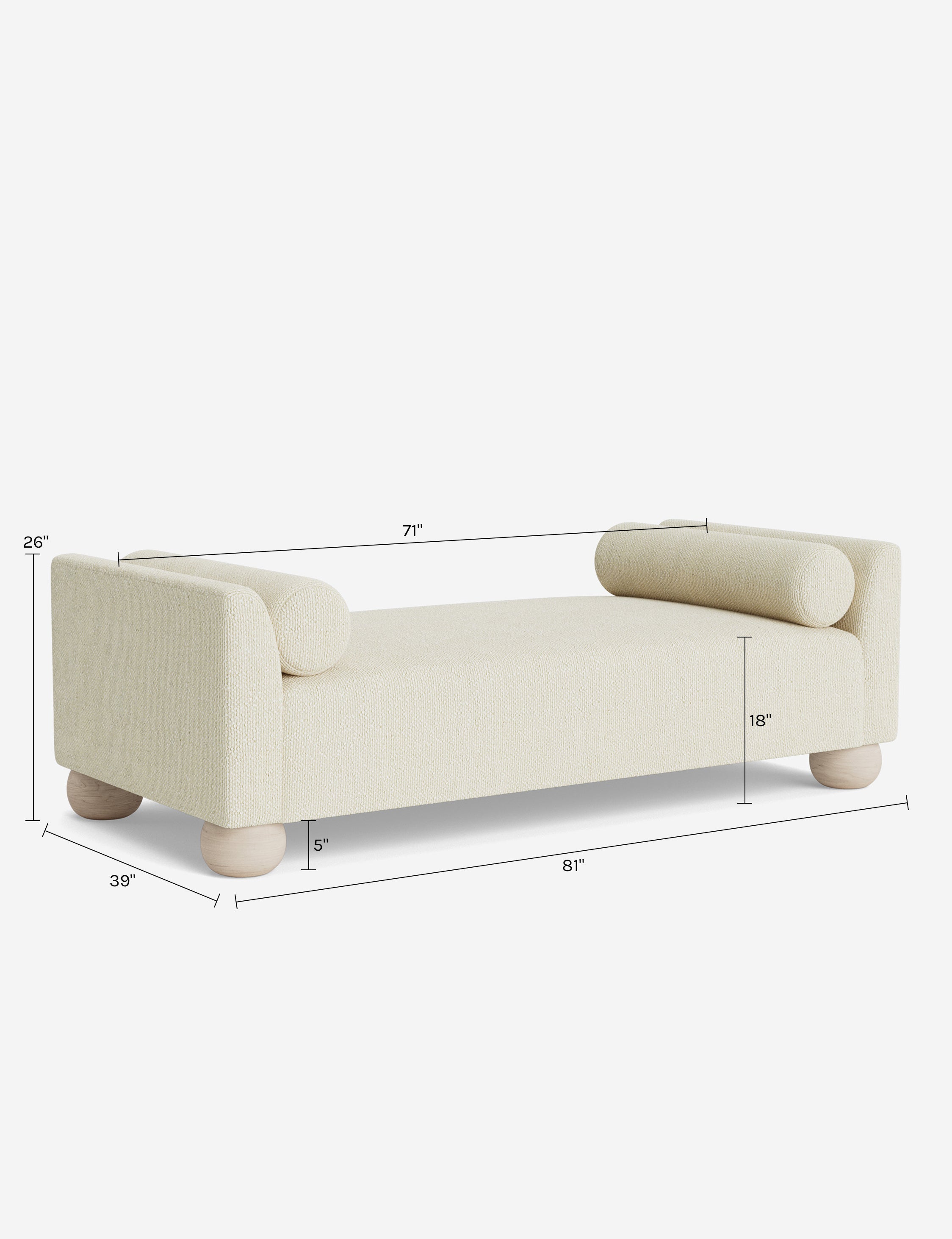 Lulu and Georgia Rigby Daybed - Thumbnail 4