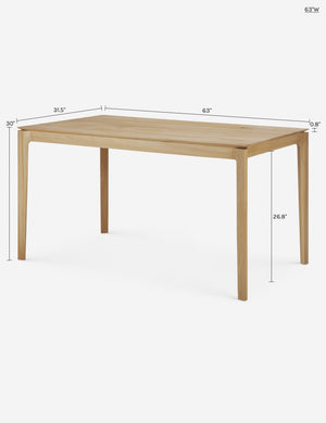 Lambert Desk : Natural / 55